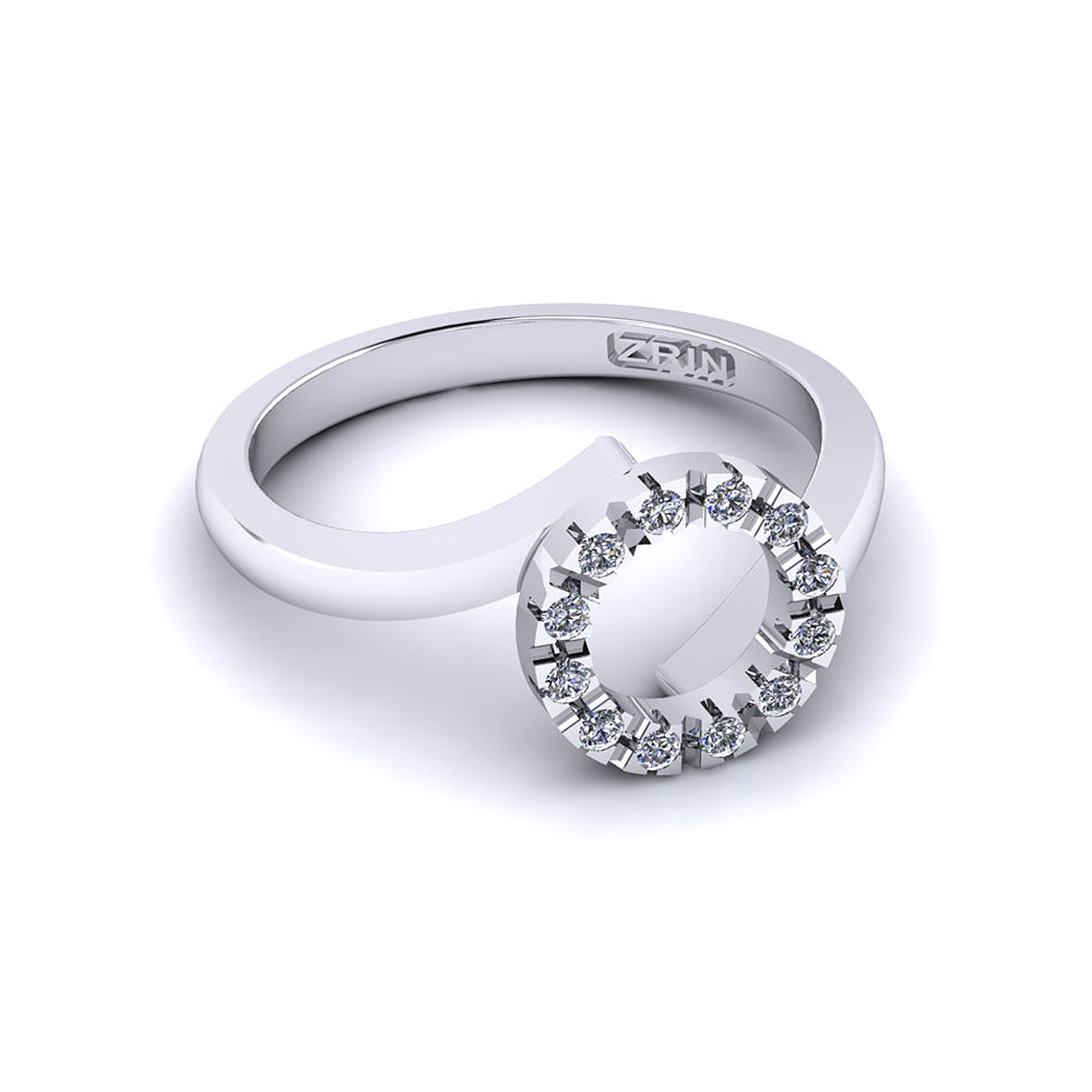 Zlatni zaručnički prsten ZRIN 008