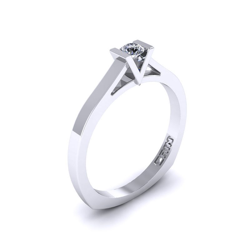 Zaručnički-prsten-platina-MODEL-038-BIJELO-1PHS